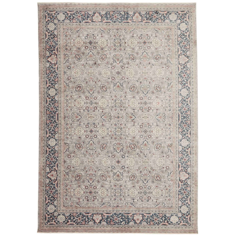 Everyday Tailor Traditional Border TLVCG08B TLV58 Rug in Navy Blue